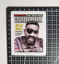 Image 2 of Slick Rick Cover Of The Source Magazine Glossy Finish Vinyl Sticker