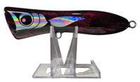 Image 1 of 40g Black, Red Marble Popper