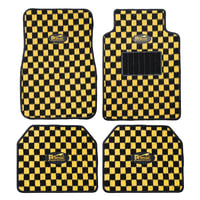 Image 1 of Yellow Checker Floor Mats 