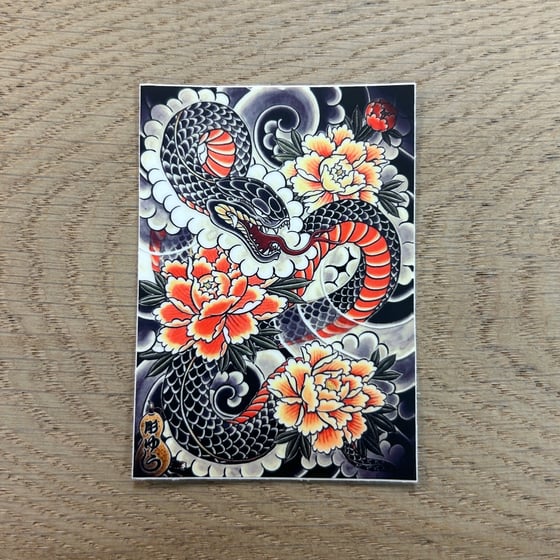 Image of Year Of The Snake 3" Sticker