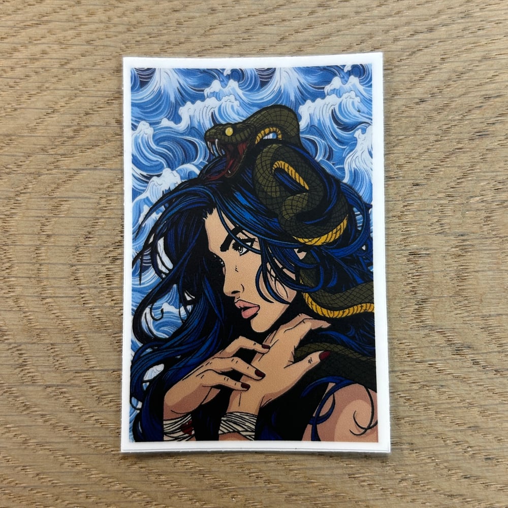 Image of Hebi Geisha 3" Sticker