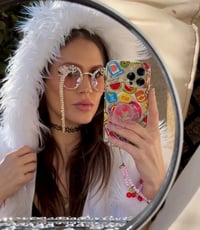 Image 3 of Crystal Heart Sunglasses – “Goddess Frequency”