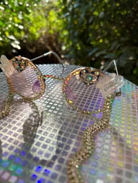 Image 1 of Crystal Heart Sunglasses – “Goddess Frequency”