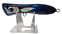 Image 1 of 40g Black, Blue Marble Popper
