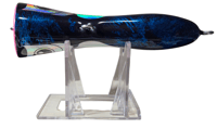 Image 3 of 40g Black, Blue Marble Popper