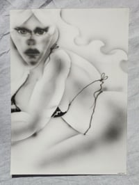 'MOONLIT' - A3 Airbrush Original