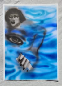 'TALONS' - A3 Airbrush Original
