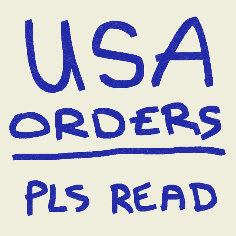 Image of USA ORDERS NOTICE | PLEASE READ