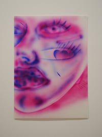 'CHARMS, DISTORTED' - A3 Airbrush Original