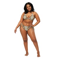 Image 7 of  Bumble Bee Recycled String Bikini