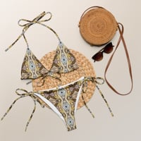 Image 2 of  Bumble Bee Recycled String Bikini