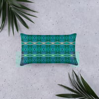 Image 6 of Summer Gazania Lumbar Decor Pillow