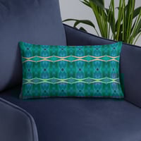 Image 9 of Summer Gazania Lumbar Decor Pillow