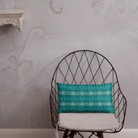 Image 10 of Summer Gazania Lumbar Decor Pillow