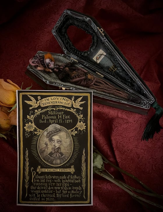 Image of  SOLD OUT. Paloma H. Fox - Beloved Milliner, Thonsend Vampire #2