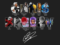 Image 1 of CHRIS BROWN GRAPHIC T-SHIRT