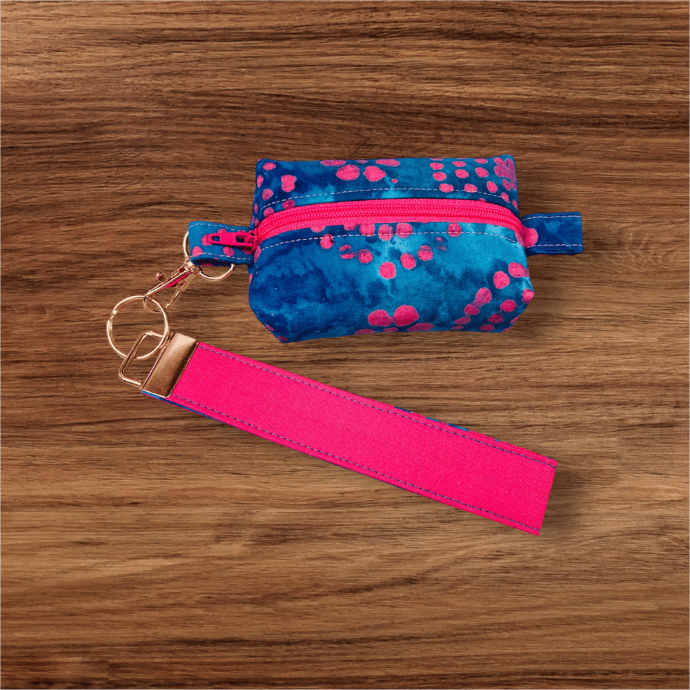 Image of Keychain Pouch with Wristlet