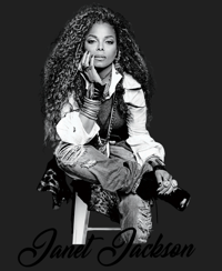 Image 1 of JANET  GRAPHIC T-SHIRT