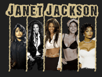 Image 1 of JANET JACKSON GRAPHIC T-SHIRT 