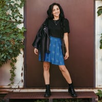 Image 3 of Morning Glory Skater Skirt