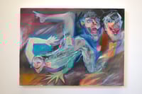 'ONLOOKERS' - Original Oil Painting