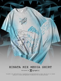 Image 1 of HINATA - Spray Paint oversized shirt