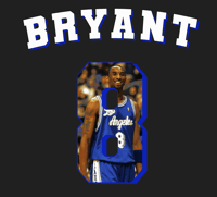 Image 1 of KOBE BRYANT LOS ANGELES #8 GRAPHIC T-SHIRT