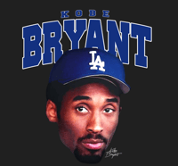 Image 1 of KOBE BRYANT LA DODGERS GRAPHIC T-SHIRT
