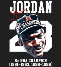Image 1 of JORDAN BIG FACE GRAPHIC T-SHIRT