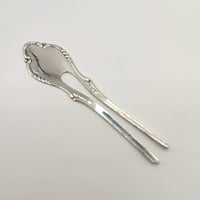 Image 5 of Vintage sterling silver hair pin 