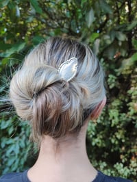 Image 1 of Vintage sterling silver hair pin 