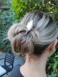 Image 3 of Vintage sterling silver hair pin 