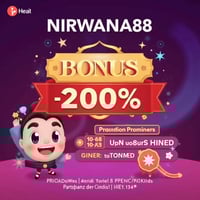 NIRWANA88: Promo Free Spin Bonus Event Bulan ini 200%  