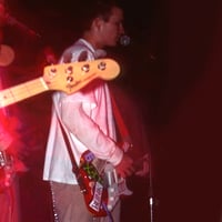 Image 8 of Tom DeLonge guitar stickers Red Fender Squier vinyl decal Blink-182