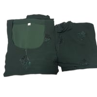 Image 1 of New collection double chiffon closed Abaya