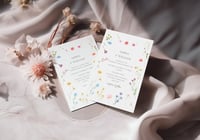 Image 1 of Floral Lovers - Set of 10 Invitations 