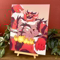Image 1 of Wrestling Tiger Print (SFW Version)