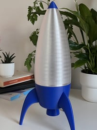 Rocket Lamp – 3D Printed Accent Light 🚀