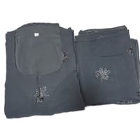Image 3 of New collection double chiffon closed Abaya Gray