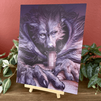 Image 1 of Wolf Service Print (18+)