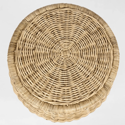 Image of Rattan Side Table