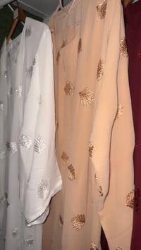 Image 3 of New collection double chiffon closed Abaya ude