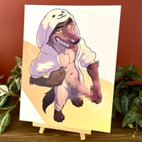 Image 1 of Wolf in Sheep Onesie Print (18+)
