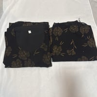 Image 2 of New collection double chiffon closed Abaya Golden 