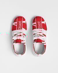 Image 2 of MIndset Summer Red Faux Trainer