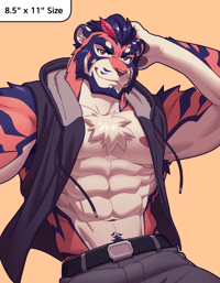 Image 2 of Yakitora Pin-up Print