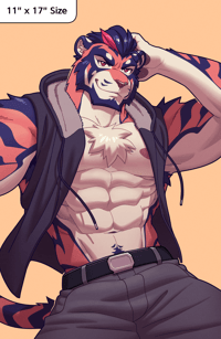 Image 3 of Yakitora Pin-up Print