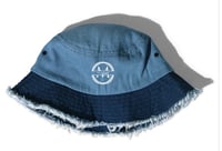 Image 2 of Mindset (Unisex) Distressed Denim Bucket Hats