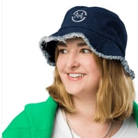 Image 5 of Mindset (Unisex) Distressed Denim Bucket Hats
