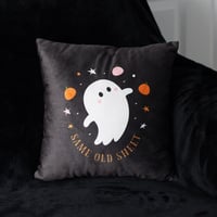 Same Old Sheet Ghost Print Cushion